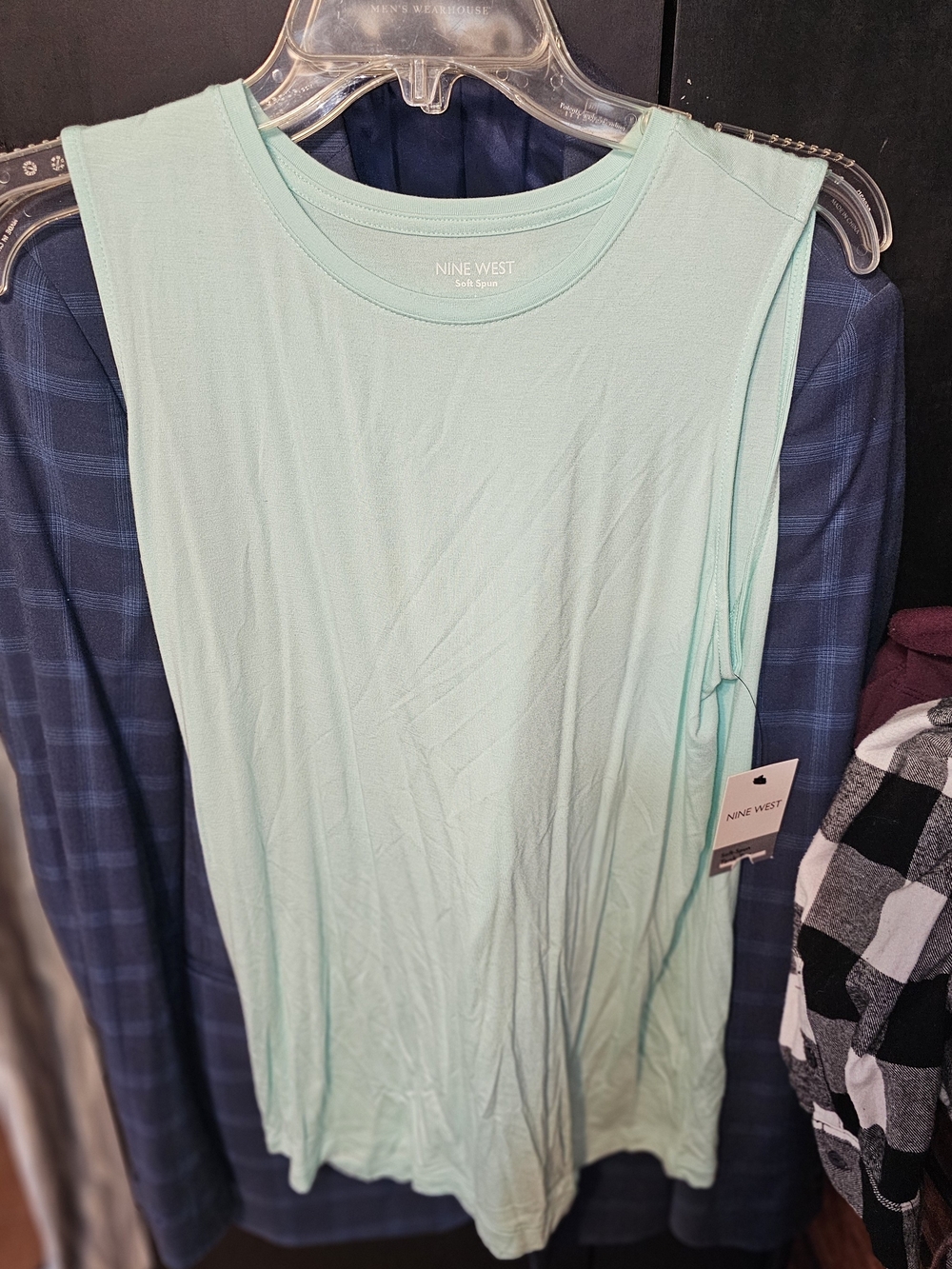 🆕NWT! Nine West Mint Green Sleeveless Tank